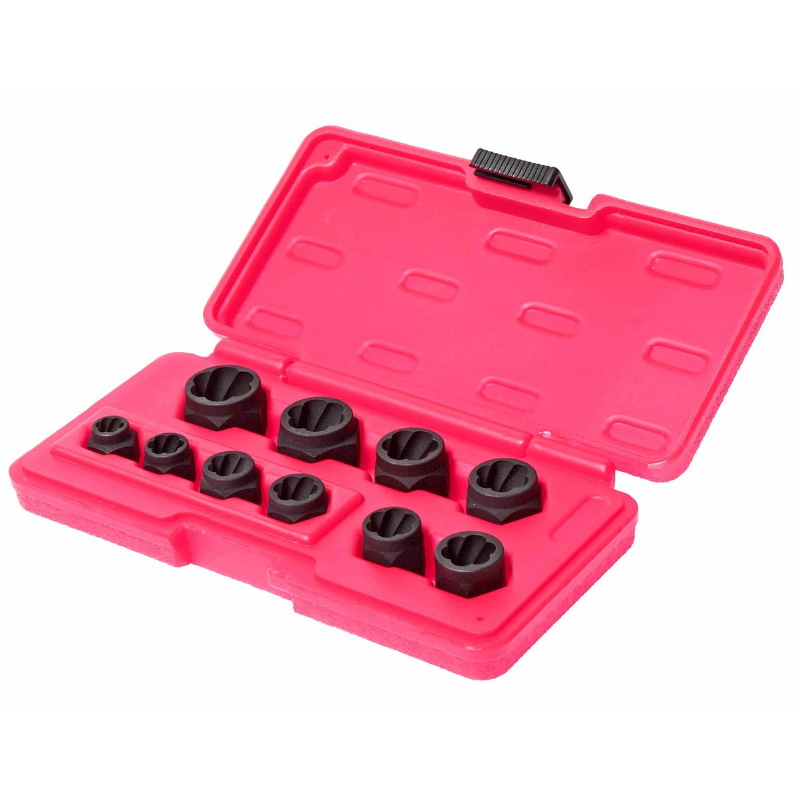 Набор головок для поврежденных болтов и гаек JTC JTC-1545 8-19 мм в кейсе 10 предметов 7933₽