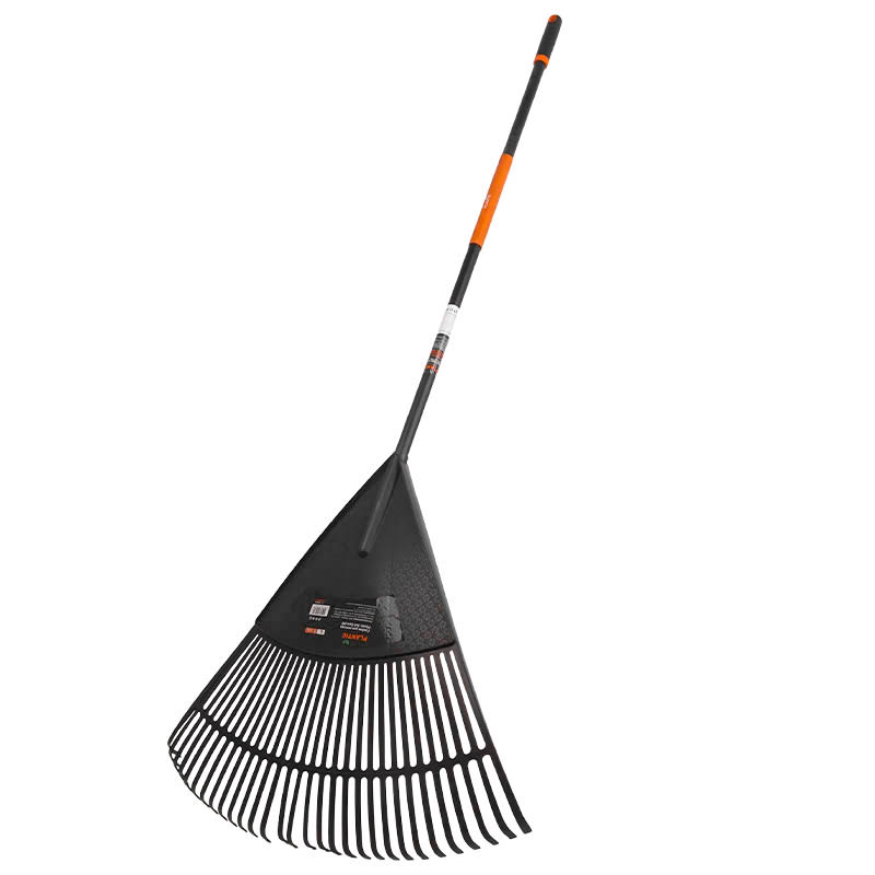 Грабли для листьев Plantic Soil Care 23202-01 мягкие (30 зубьев, длина 1860 мм, ширина 790 мм) в Череповце