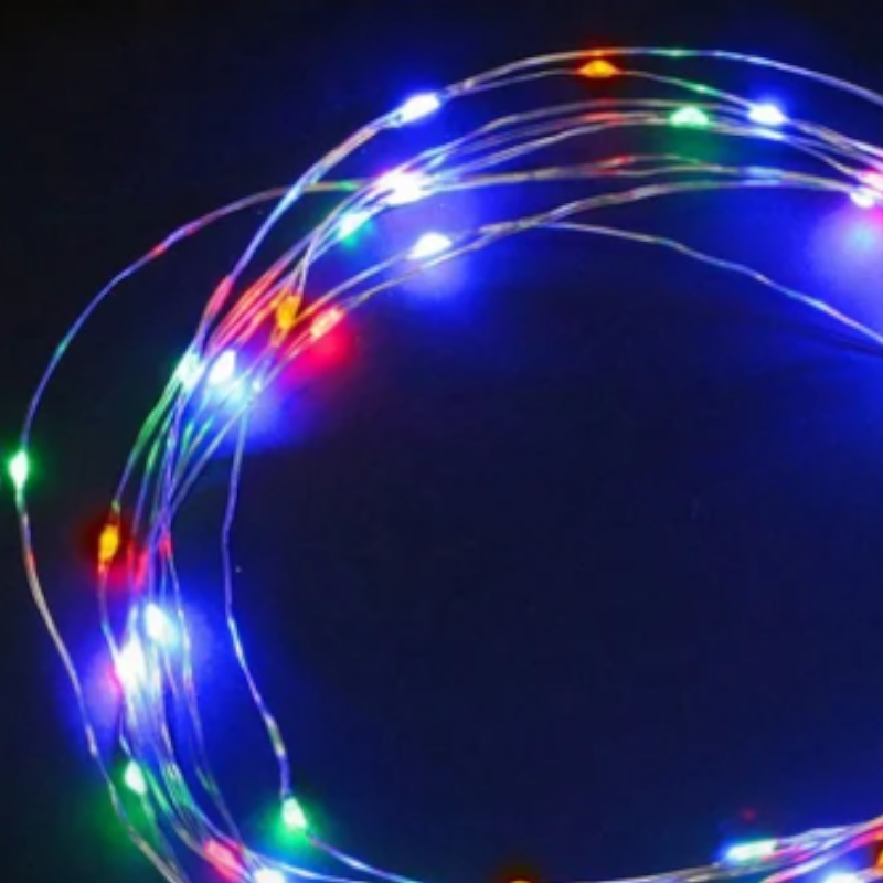 Гирлянда светодиодная Neon-Night "Роса" 303-009-1 1453476, 2м, 20LED, мульти  в Рыбинске