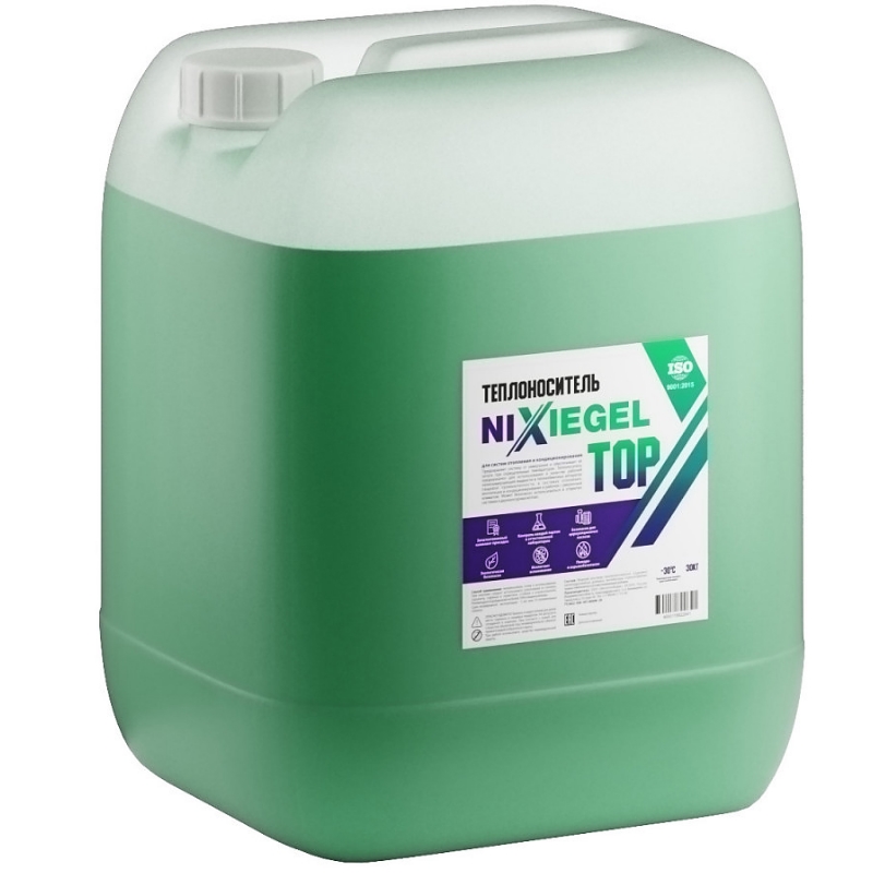 Теплоноситель антифриз пропиленгликоль DIXIS Nixiegel TOP -30C 30 кг 7677₽