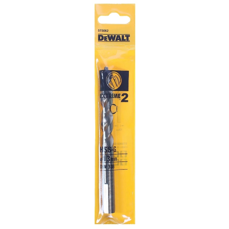 Сверло по металлу DeWalt Extreme 2 DT5062-QZ, HSS-G, 13х151х98 мм в Коврове