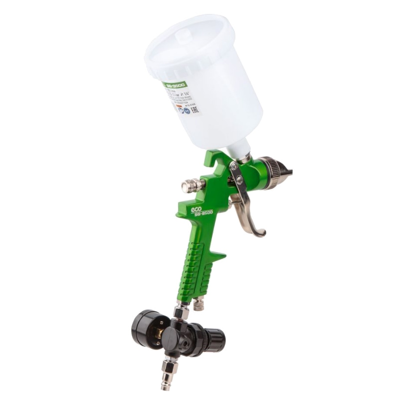 Краскораспылитель Eco SG-9500 EC1536-01 (верхний бачок, манометр, вход 1/4") в Коврове