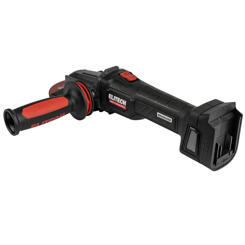 Угловая шлифмашина (болгарка) аккумуляторная Elitech CAG 2012DSL 210317 E2213.075.00, 125 мм, 20 В, без АКБ и ЗУ, плавный пуск, регулировка оборотов в Муроме