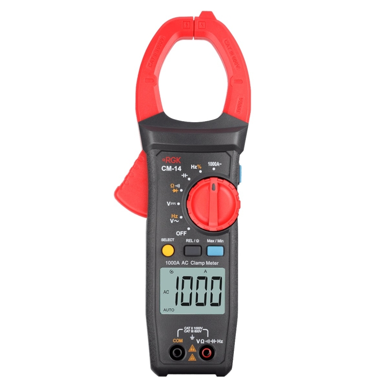 Токовые клещи цифровые RGK CM-14 721326 с поверкой в Коврове