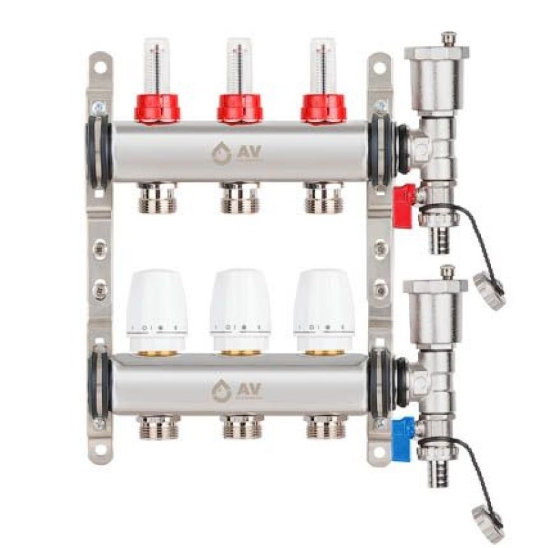 Коллекторная группа AV Engineering AVE136 AVE13600103, 3 выхода