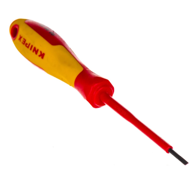 Отвертка шлицевая Knipex KN-982025, изолированная, 1000В, 2,5х0,4х75мм в Переславле