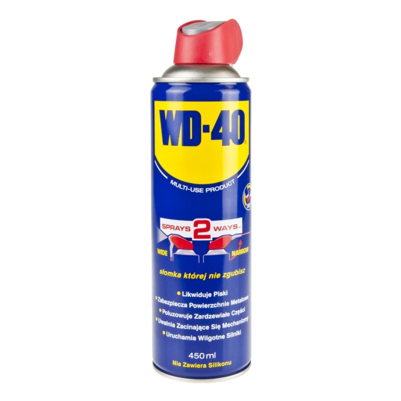 Смазка универсальная проникающая WD-40 450 мл, аэрозоль WD-40-45