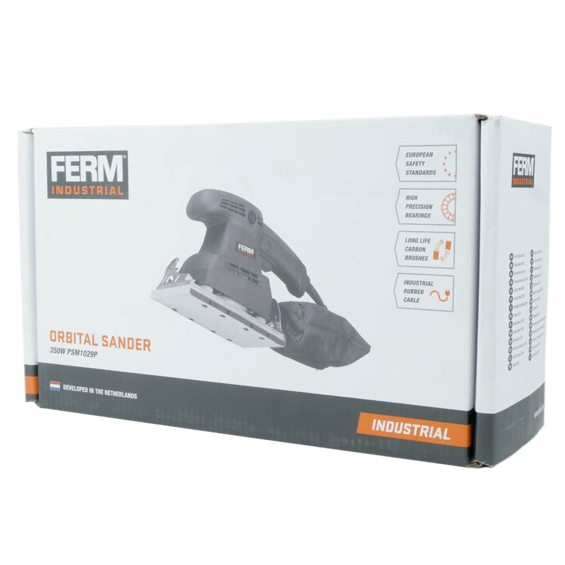 Вибрационная шлифовальная машина Ferm Industrial PSM1029P в Рыбинске