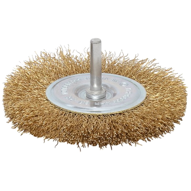 Щетка для дрели Cutop Profi 82-537 тип Плоская латунированная витая проволока 03 мм 50 мм 126₽