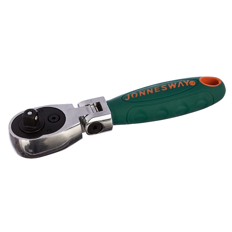Трещотка укороченная с шарниром Jonnesway R4202 (36 зубцов, 1/4"DR, 125 мм)