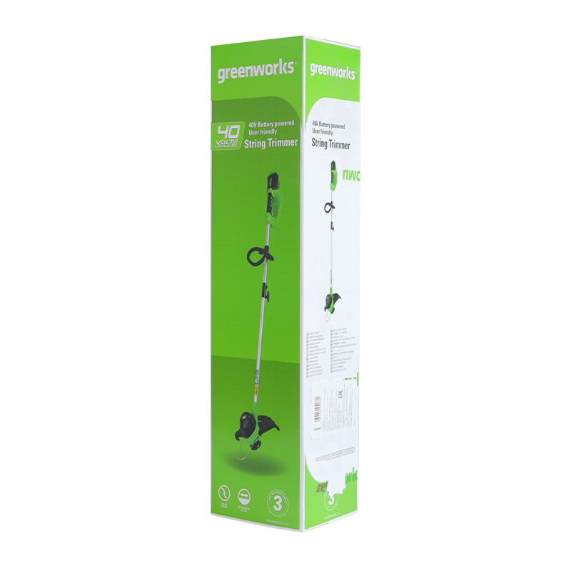 Аккумуляторный триммер Greenworks G40LTK4 40В 2101507UB в комплекте с АКБ и ЗУ в Череповце