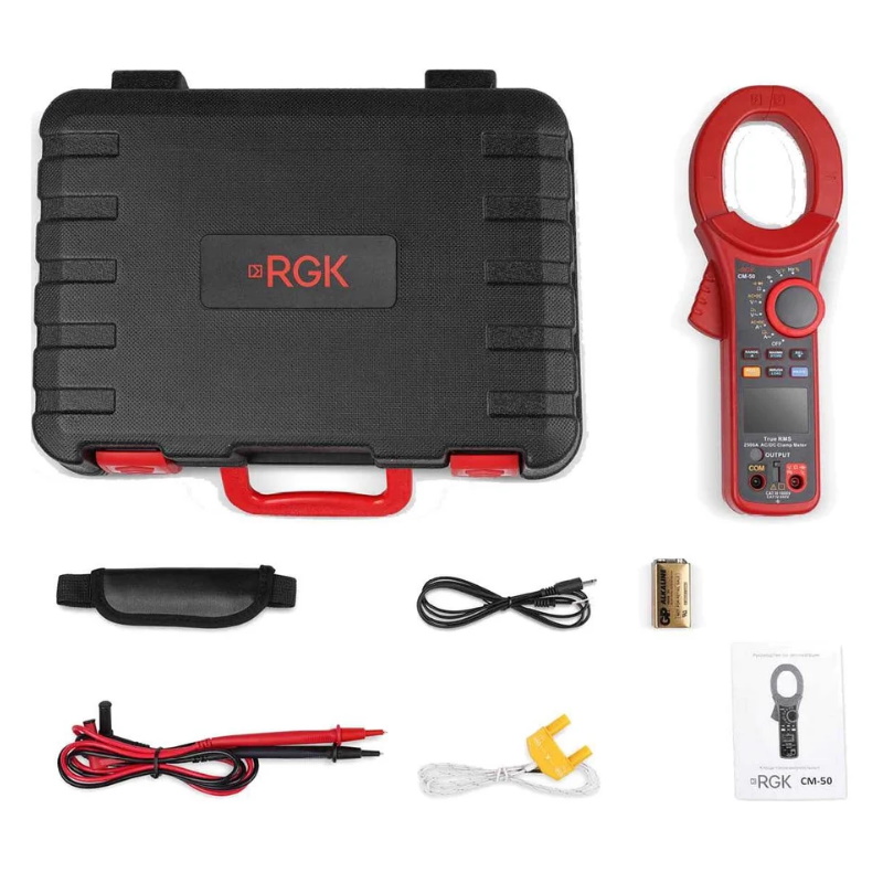 Токовые клещи RGK CM-50 721357, цифровые с поверкой в Муроме
