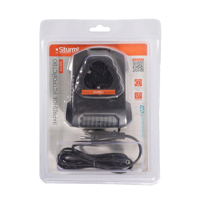 Зарядное устройство Sturm SBC1202, 1BatterySystem12V, 2.4 А в Иваново