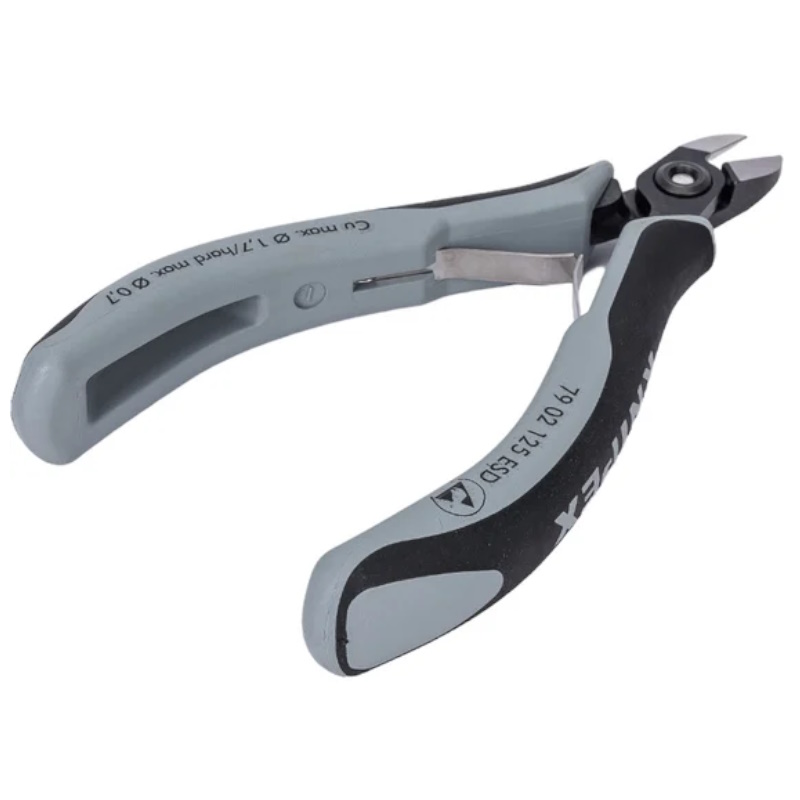 Бокорезы прецизионные Knipex KN-7902125ESD, ESD, округлая головка, 125 мм, 2-комп антистатические ручки в Рыбинске