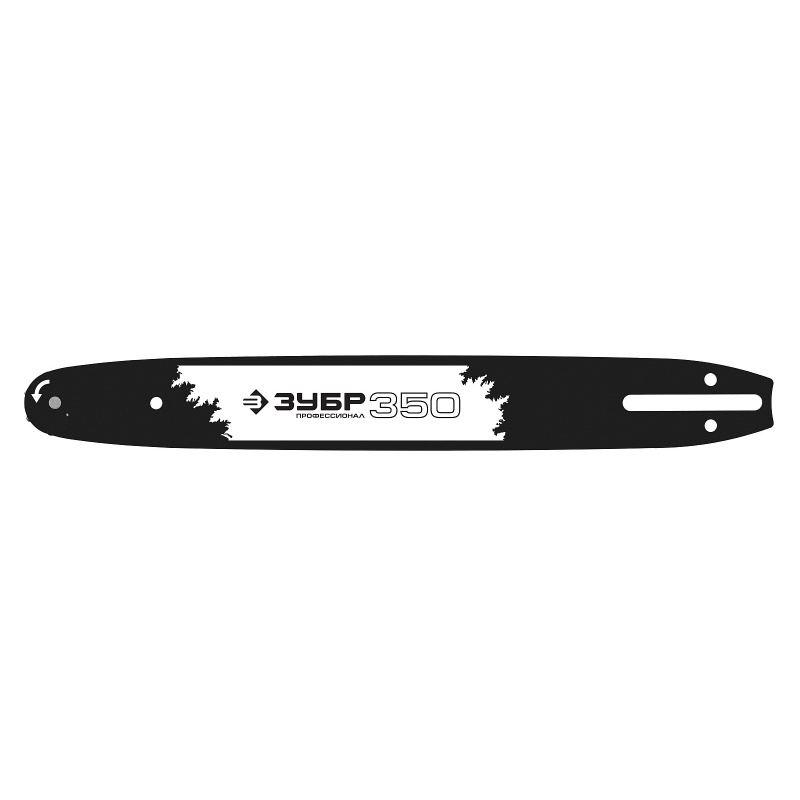 Шина для бензопил Зубр 70201-35, тип 1, шаг 3/8", паз 0,050", длина 14" (35 см) в Угличе