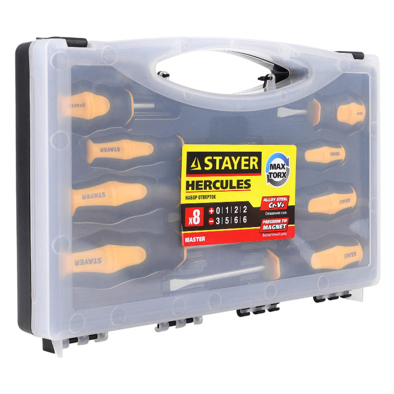 Набор отверток Stayer Hercules 25055-H8_z02, 8 шт в Рыбинске