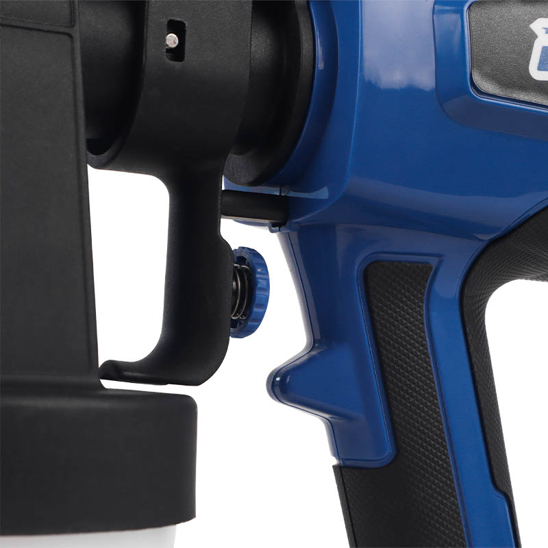 Аккумуляторный краскораспылитель бесщеточный Redbo OGG-21E ( 21 В2*2Ач под Makita LXT., 2.5 мм., 800 мл.)