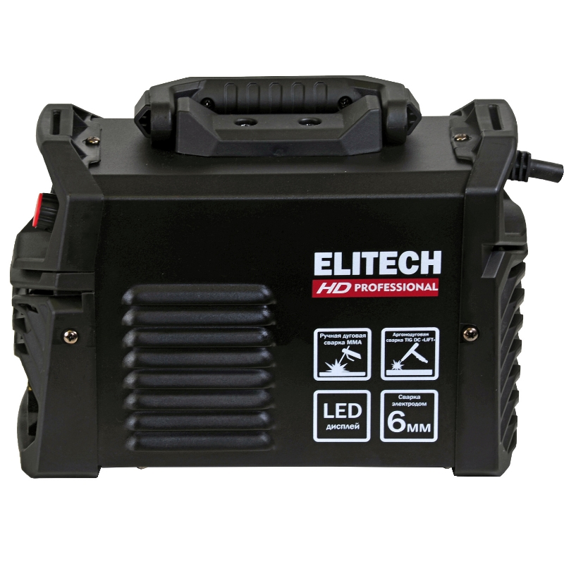 Инвертор MMA Elitech HD WM 220 PULSE 208032, НАКС,импульс,110-275В,7.5кВт,10-220А