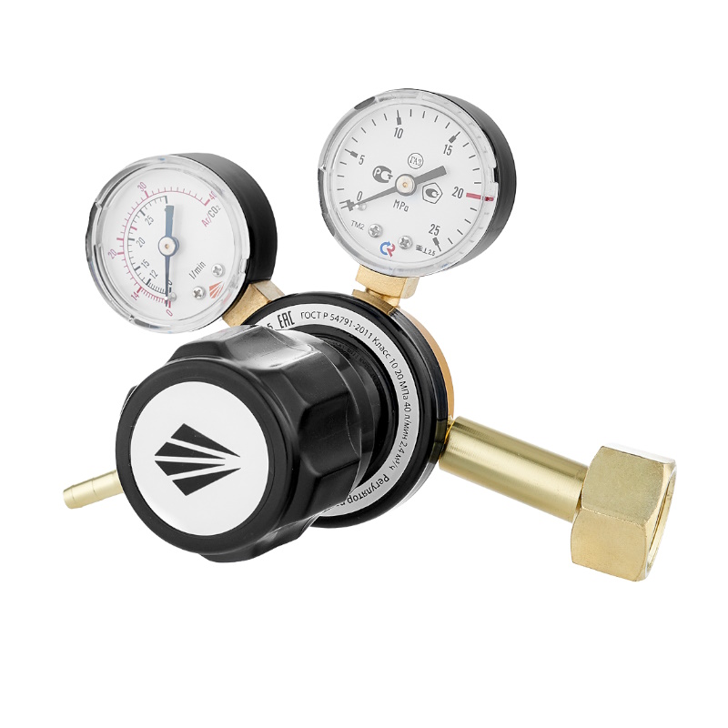 Регулятор расхода газа универсальный Сварог У-30АР-40-5 00000101743 7872632000 манометр с поверкой 1556₽