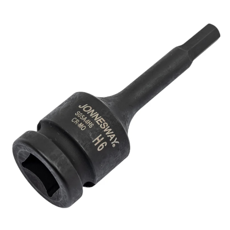 Насадка торцевая ударная шестигранная Jonnesway S05A4H6 048056, 1/2DR", H6, 78 мм в Коврове