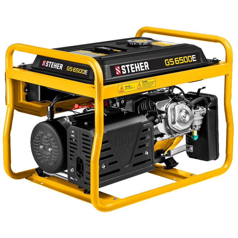 Бензиновый генератор Steher GS-6500Е с электростартером