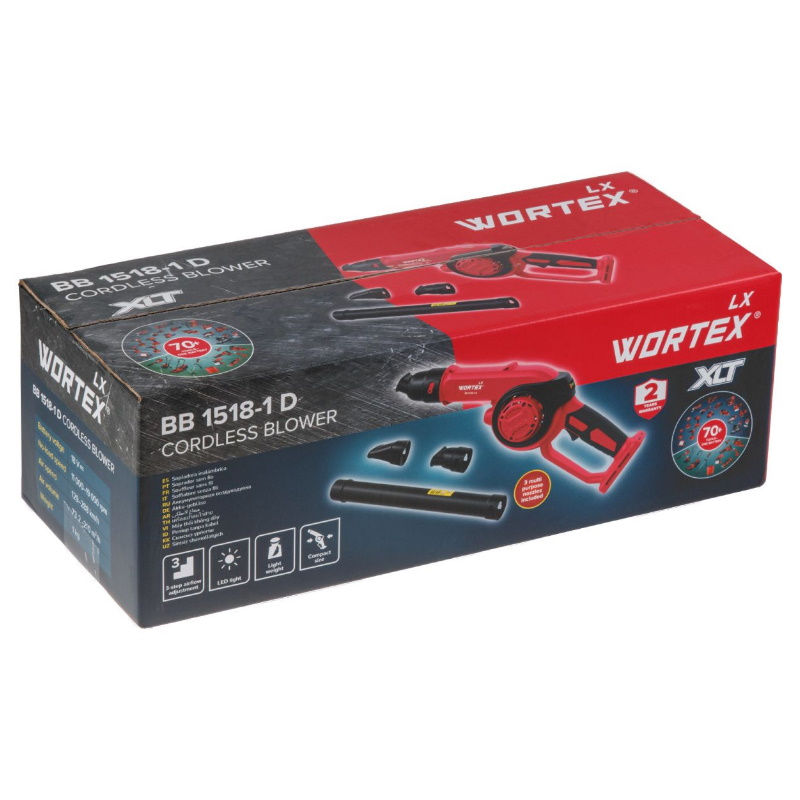 Аккумуляторная воздуходувка Wortex LX BB 1518-1 D ALL1 ALL1 МЕГА 1334644 с акб и з/у в Твери