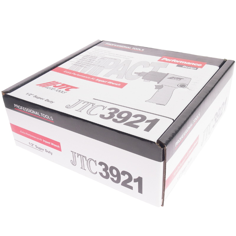 Пневмогайковерт ударный JTC JTC-3921 12 624 Nm 90-120PSI 8000обмин расход воздуха 127 Lmin штуцер-D20PMA10