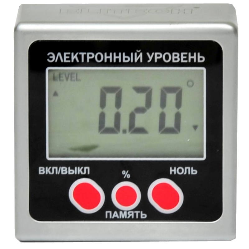 Уровень электронный Elitech 2210.001000 188620,57мм,4х90град,точность0.2град в Туле