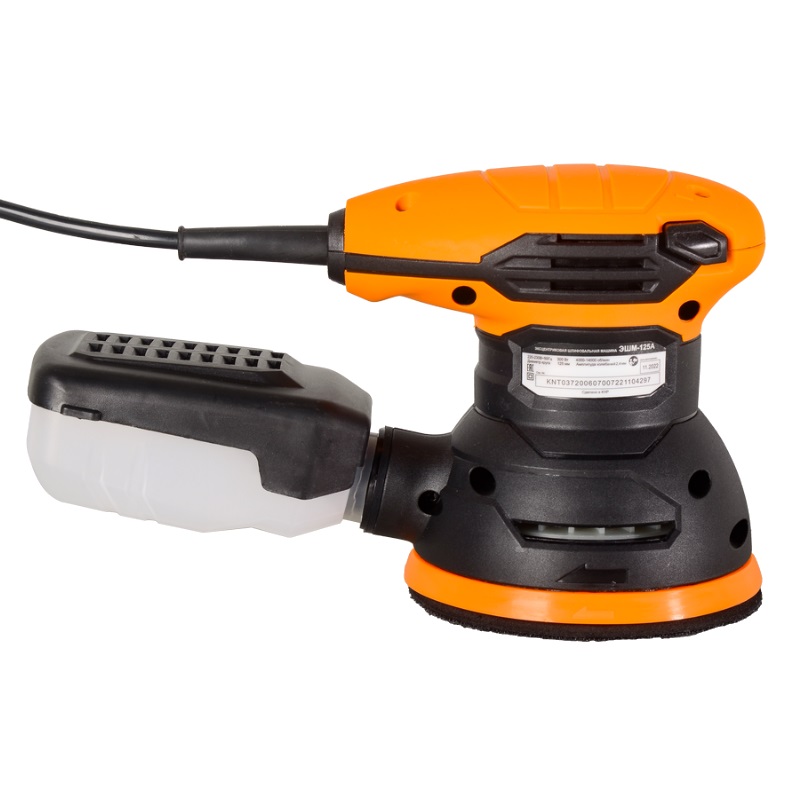 Эксцентриковая шлифовальная машина Вихрь ЭШМ-125А 72/6/7, 4606059042341