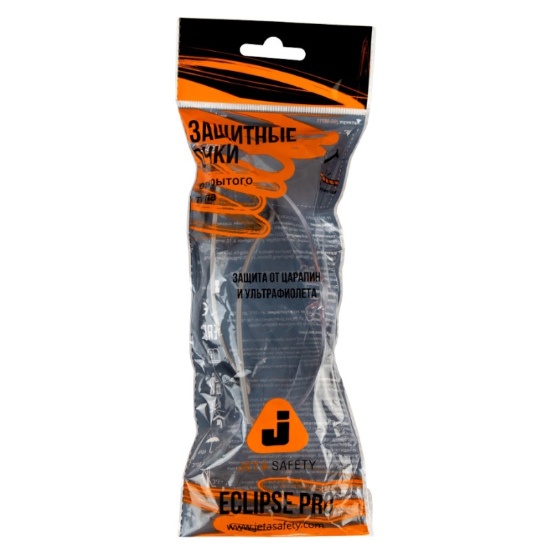 Открытые очки с панорамным обзором Jeta Safety JSG-98711, защитное покрытие от царапин, прозрачные линзы в Рыбинске