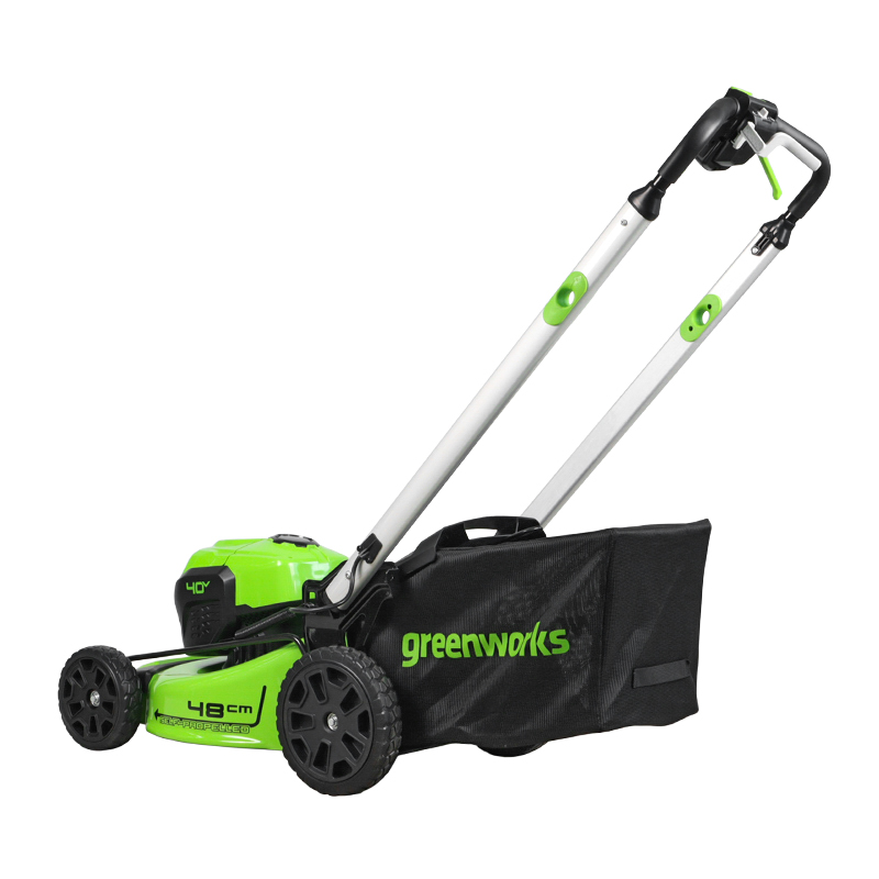 Газонокосилка аккумуляторная самоходная Greenworks GD40LM48SPK4 (1xАКБ Li-Ion 40 В, 4 Ач, ЗУ) 2517407UB в Муроме