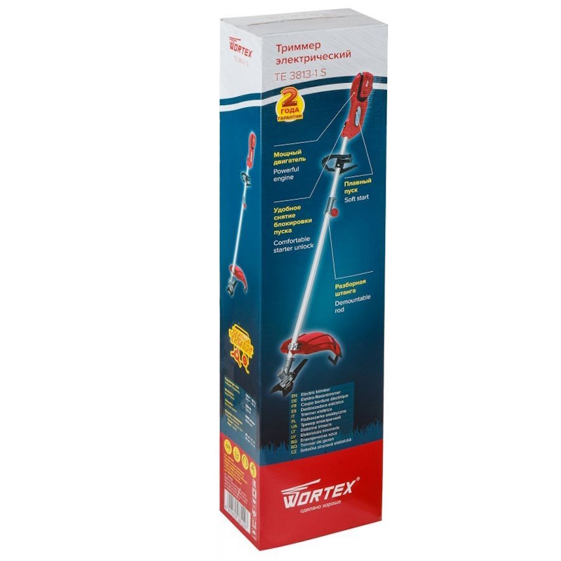 Триммер Wortex TE 3813-1 S 0311129