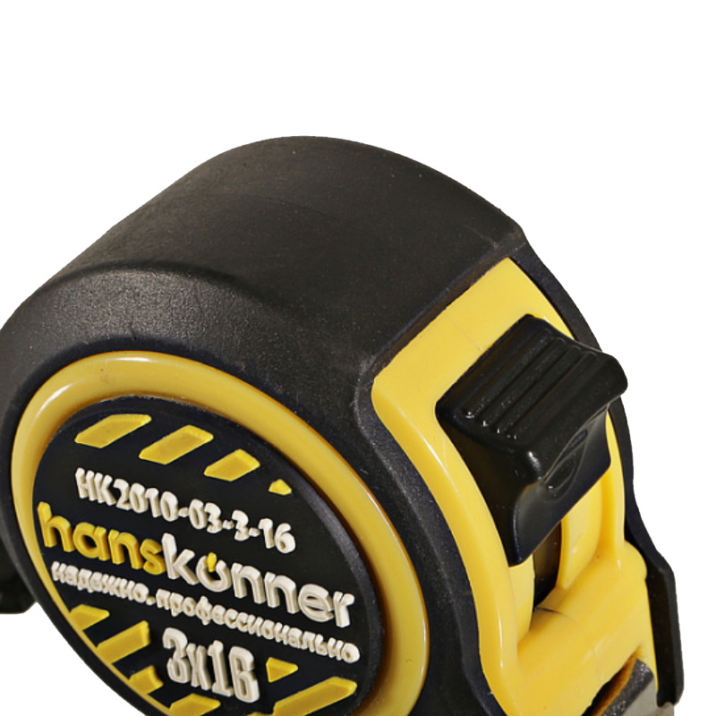 Рулетка Hanskonner HK2010-03-3-16, 3x16мм, 2 стопа, компактный корпус, мощный магнит в Кинешме