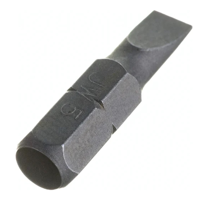 Вставка-бита Jonnesway D125F5008A 047680, 1/4"DR шлицевая, SL5, 25 мм в Александрове