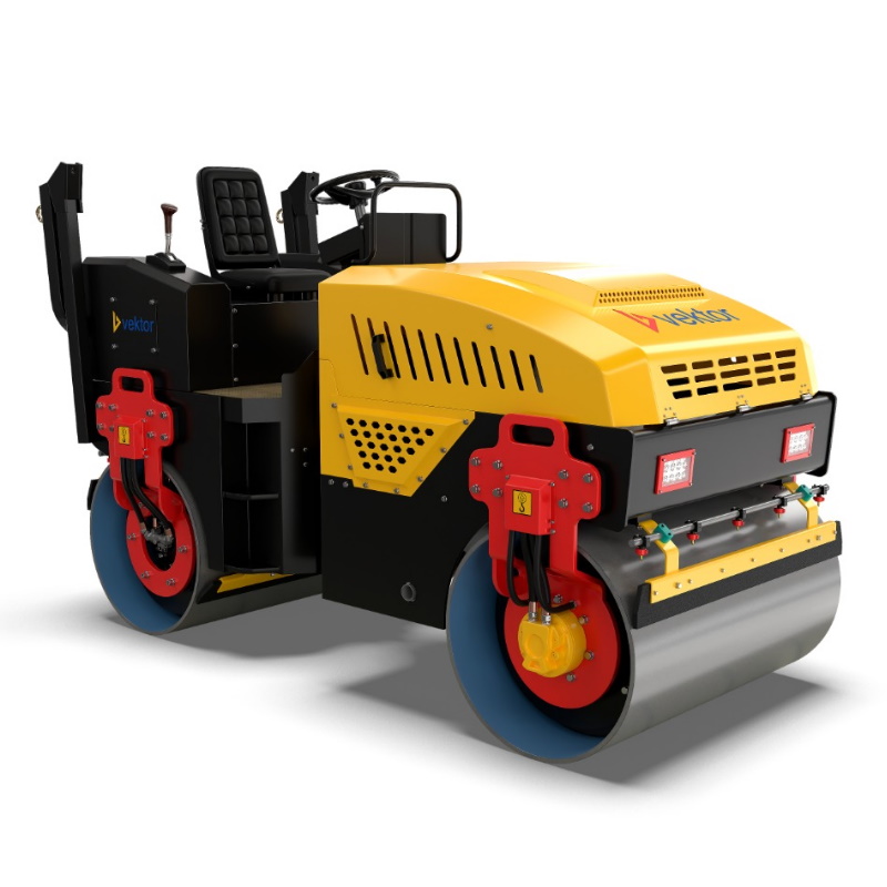 Виброкаток Vektor VRDR-3000 00-00002370, (Changchai ZN390B), с сидением оператора в Муроме