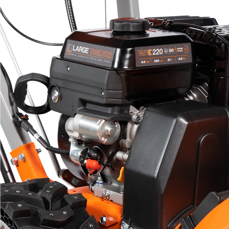 Снегоуборщик бензиновый самоходный для мокрого снега Daewoo Dast 8565 (вес 92 кг, высота 52 см, ручной) в Кинешме