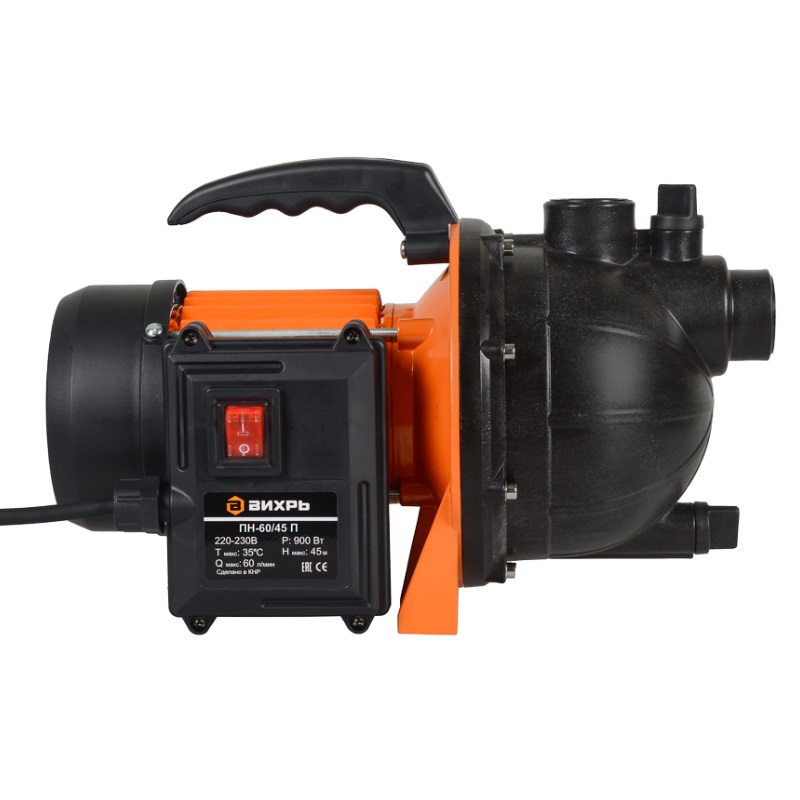 Поверхностный насос Вихрь ПН-60/45 П 68/4/12 4606059037552