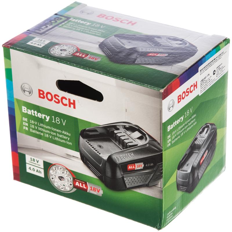 Аккумулятор Bosch PBA W-C 1600A011T8 (18 V, емкость 4,0Ah, li-ion) в Муроме