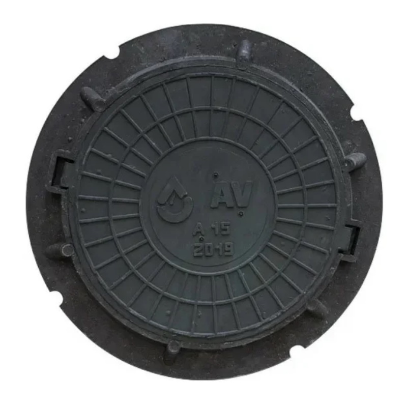 Люк садовый AV Engineering AVEA15C, А15 (15 кН) черный в Твери