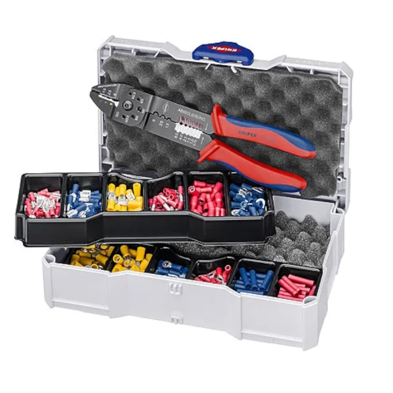 Набор для опрессовки Knipex TANOS KN-979026, KN-9732240, набор кабельных наконечников 0.5 - 6 мм², 300 шт. в Вологде