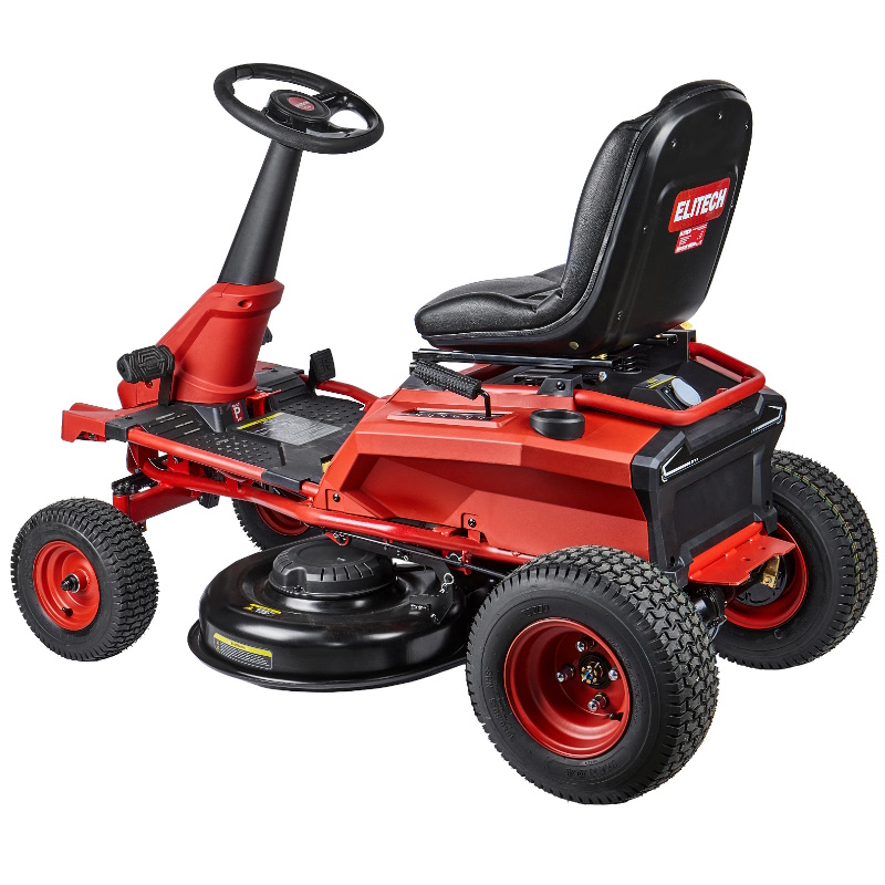 Газонокосилка аккумуляторная Elitech МА 4892 (E1610.005.00) 210454, сиденье, 48В, 75Ач