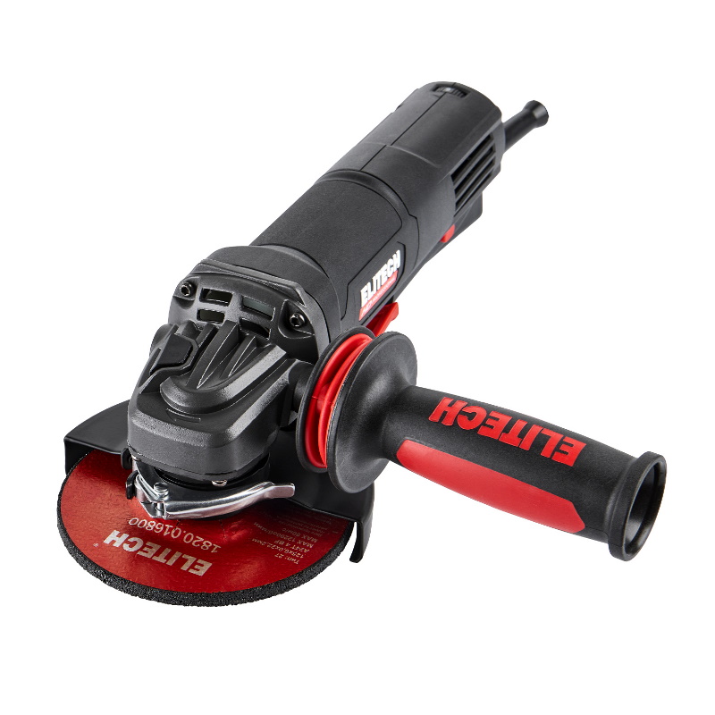 Угловая шлифмашина (болгарка) Elitech HD 205371 E2213.049.00, 125 мм, 1200 Вт, плавный пуск, регулировка оборотов в Угличе
