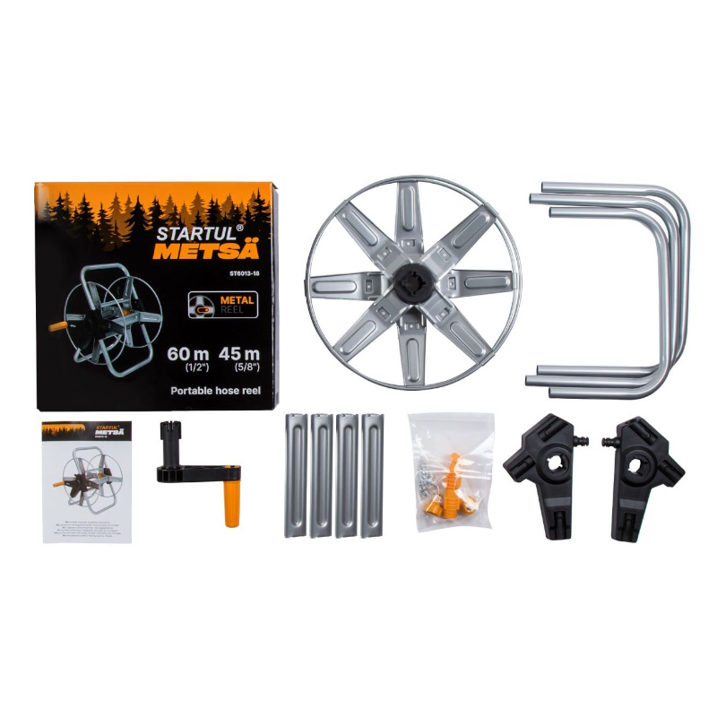 Катушка для шланга Startul METSA (ST6013-18) ST6013-18, 1/2"/60 м в Рыбинске