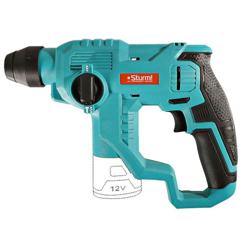 Аккумуляторный перфоратор Sturm CRH1215, 1BatterySystem12V,  во Владимире