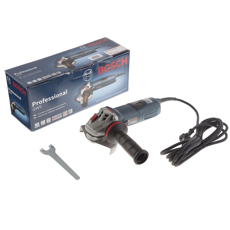 Угловая шлифмашина (болгарка) Bosch GWS 13-125 CIE 0.601.794.0R2, 125 мм, 1300 Вт, плавный пуск, регулировка оборотов в Рыбинске