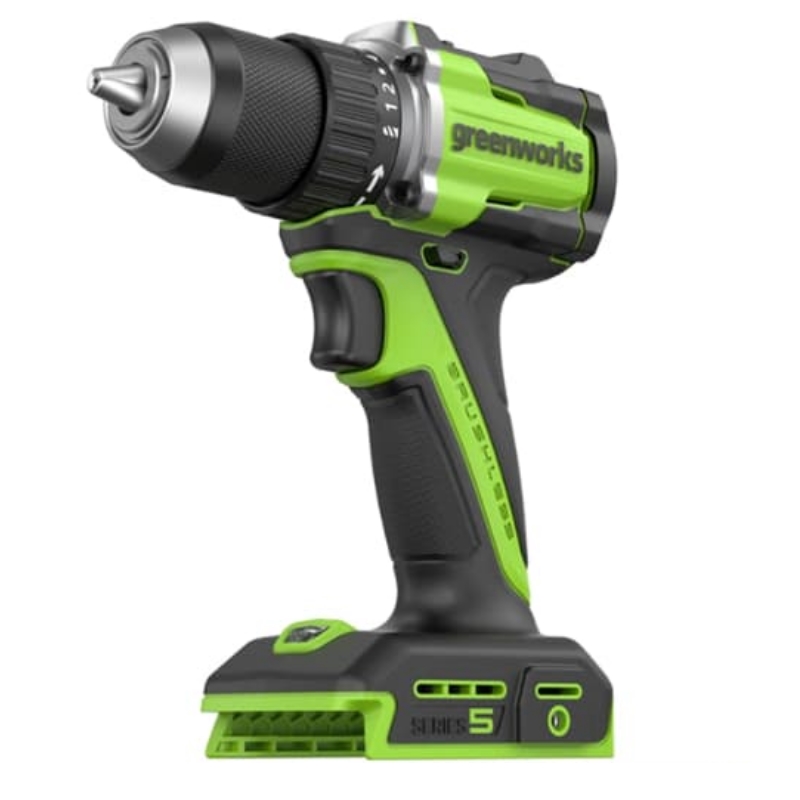 Дрель-шуруповерт Greenworks DD560 24V 3708407CUC, б/щет, 2 АКБ 2Ач, ЗУ в Кинешме