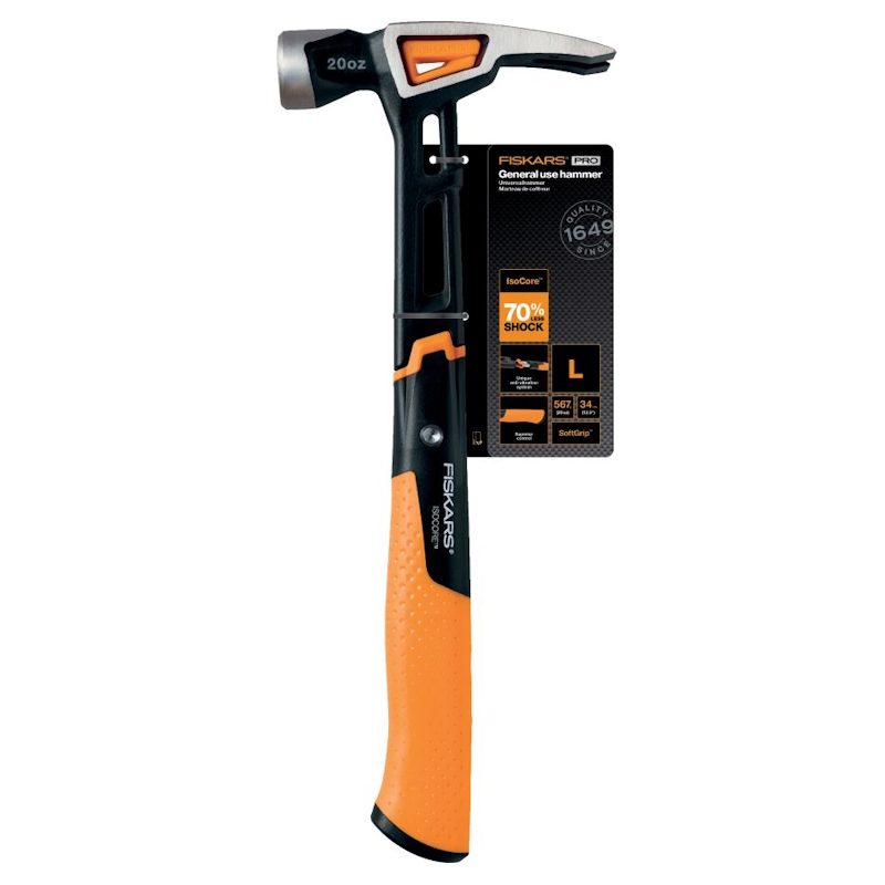 Молоток столярный Fiskars 1020214, L в Вологде