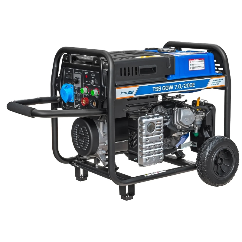 Бензиновый сварочный генератор TSS PROF GGW 7.0/200E 045625
