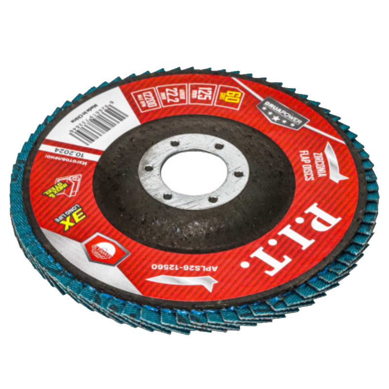 Круг лепестковый шлифовальный PIT ZA60 DRUA APLS26-12560 125x222 мм ZA60 циркониевый корунд 85₽