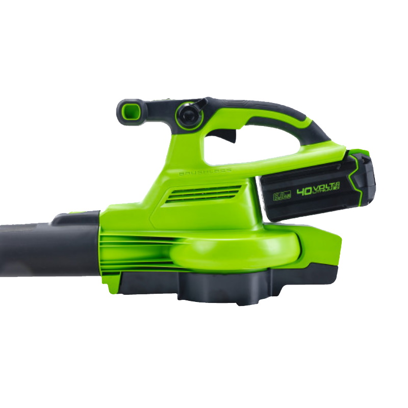 Садовый воздуходув-пылесос аккумуляторный Greenworks 2406907UB, 40V, бесщеточный, c 1хАКБ 4Ач и ЗУ в Иваново